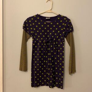 Mini Boden girls tunic top size 11-12. Tie empire waist.